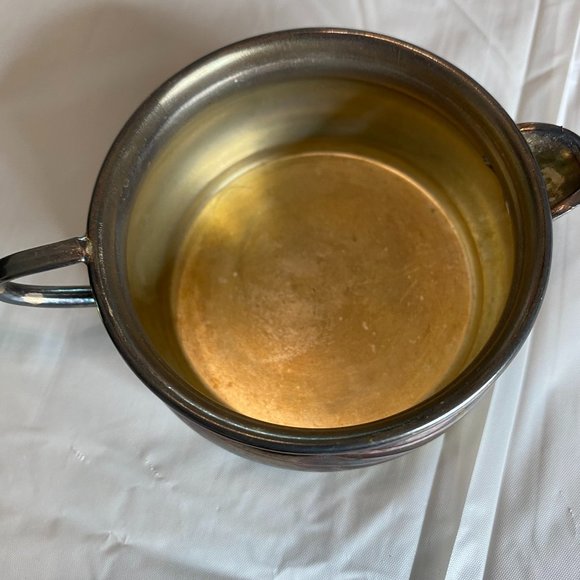 Vintage Imperial Fine Silver Plated Sugar Bowl and Creamer - Picture 3 of 8